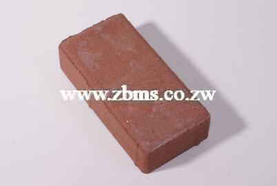 60mm colored red rectangle pavers bricks for sale in harare