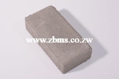 60mm plain grey rectangle pavers bricks for sale in harare