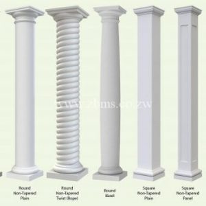 Verandah pillars