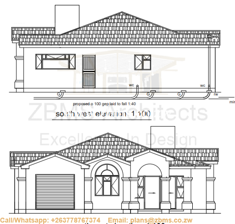 Density House Low Density House Plans Prices |Building Designs| Zimbabwe ZBMS