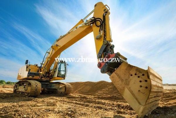 Hydraulic excavator for rental in Harare Zimbabwe