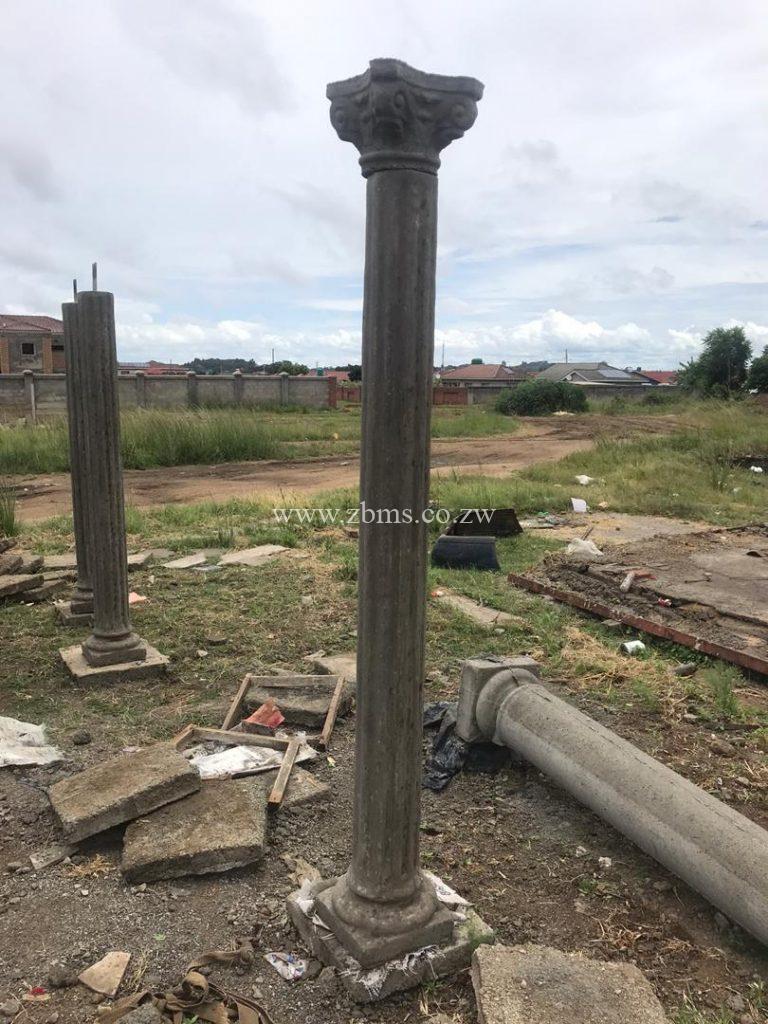 Verandah pillars Prices Precast Zimbabwe Building Materials Suppliers