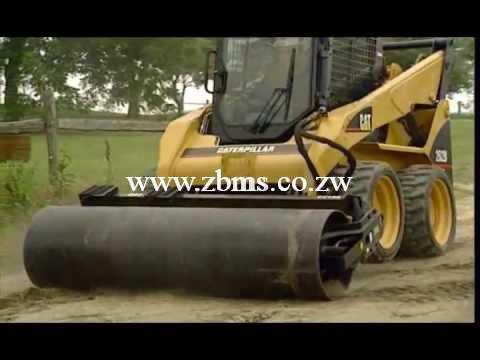 skid steer roller equipment for hire in harare zimbabwe
