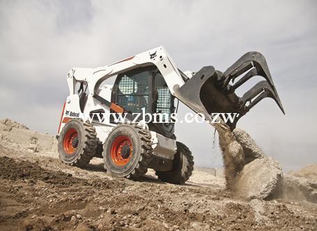 bobcat loader earthmoving equipment for hire in Zimbabwe