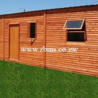 3 roomed wooden cabin houses for sale in Harare Zimbabwe Building Materials Suppliers