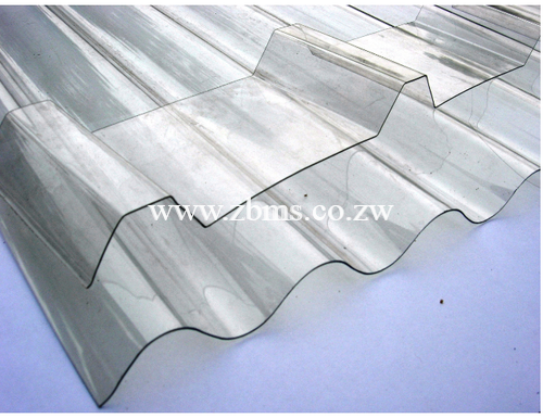 corrugated polycarbonate, translucent and fibre glass roofing sheets for sale in Zimbabwe Building Materials Suppliers