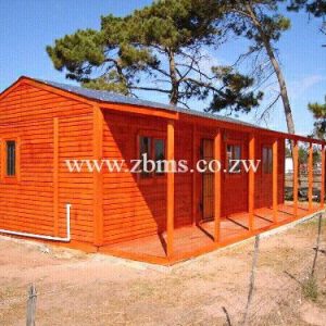 Wooden cabins