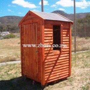 1.2m by 1.2m Guard room wooden cabin for sale harare zimbabwe
