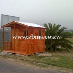 1.2m by 2.6m guard house wendy wooden cabin for sale in harare zimbabwe
