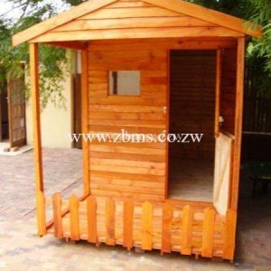 1.8m by 1.8m wooden Kids Play House cabin for sale in harare Zimbabwe