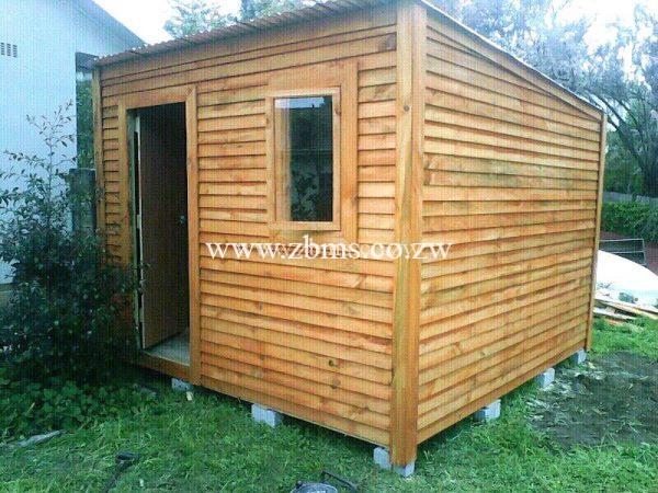 2.2m by 2.2m wooden cabin wendy home for sale in harare zimbabwe