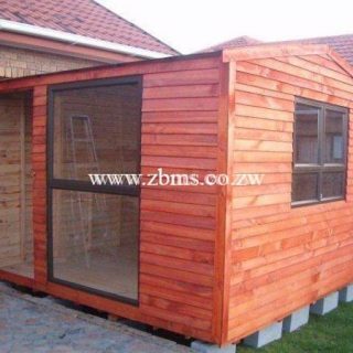 2.4m by 2.4m wooden cabin office with aluminum for sale in harare zimbabwe building material suppliers
