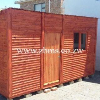 2.4m by 4.8m wooden wendy house wooden cabins for sale in harare zimbabwe