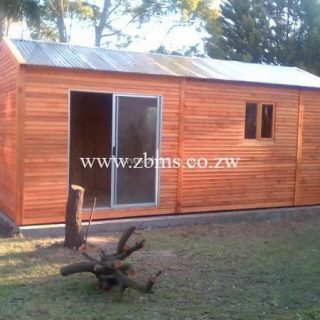 2.4m by 5.8m portable wooden cabin office for sale in harare zimbabwe