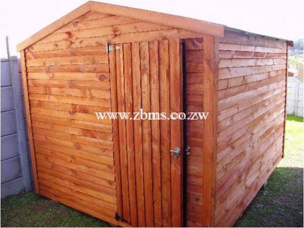 2.4m x 3.0m construction site wooden cabin builder's store room for sale harare zimbabwe