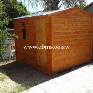 2.5 by 2.5m single roomed wooden cabins for sale harare zimbabwe
