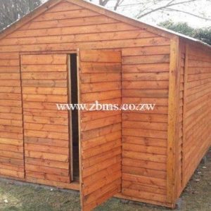 2.6m by 3.6m wooden garden store room cabin for sale in Harare Zimbabwe