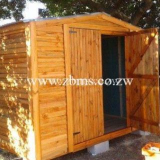2.8m by 2.8m wooden cabin for construction sites for sale harare zimbabwe