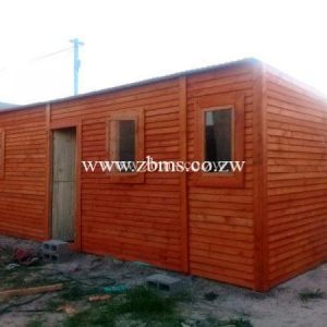 2m by 5.6m two roomed wooden cabin for sale harare zimbabwe