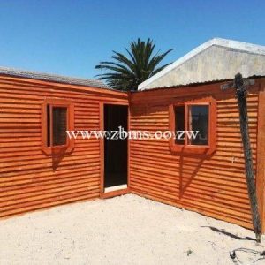 3 rooms wooden cabins house for sale in harare zimbabwe