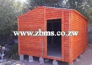 3m by 6m wooden garden store room cabin for sale in harare Zimbabwe