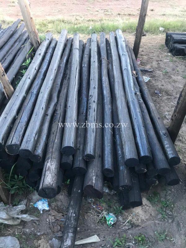 100mm - 125mm by 1.5m 1.2m 1.8m 2.1m 2.4m 2.7m 3m 4m 5m 6m treated poles for sale harare zimbabwe