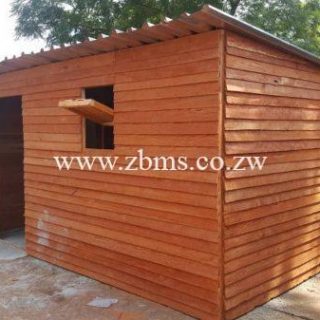WHWC15 2.8m by 4m single room wendy house wooden cabins for sale zimbabwe