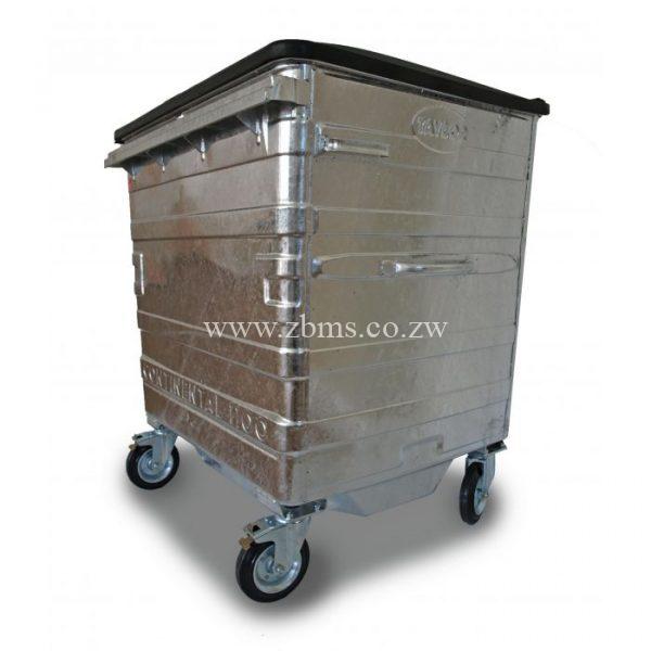 1100l metal 4 wheel bin for sale in Harare Zimbabwe ZBMS