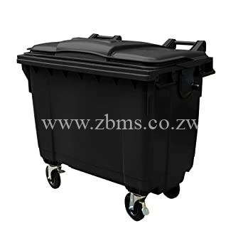 1100l plastic 4 wheel bin for sale in Harare Zimbabwe ZBMS