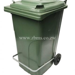 240l plastic 2 wheel bin with pedal for sale in Harare Zimbabwe ZBMS