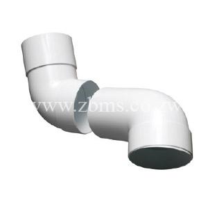 Swan Neck ends pair pvc gutter marley for sale Zimbabwe ZBMS