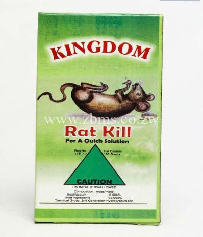 INSECTA73 100g Kingdom Rat Kill Powder Insecticide - Zimbabwe Building ...