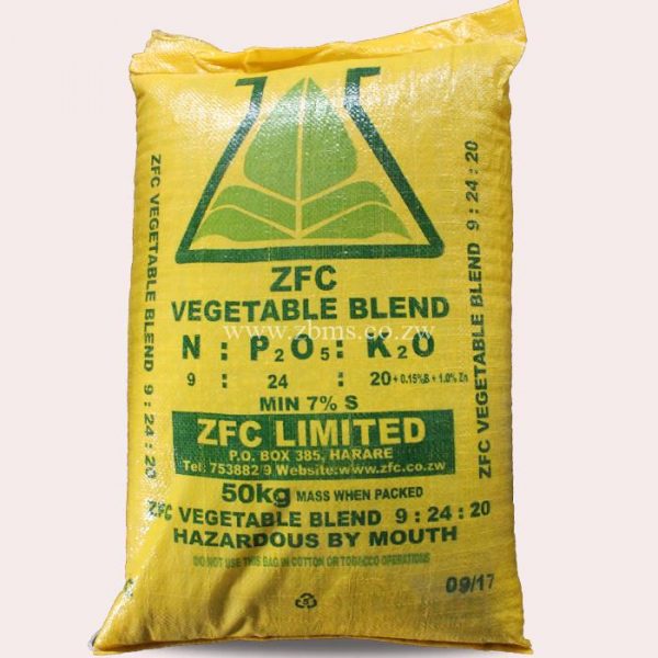 FERTA24 50kg ZFC Vegetable Blend
