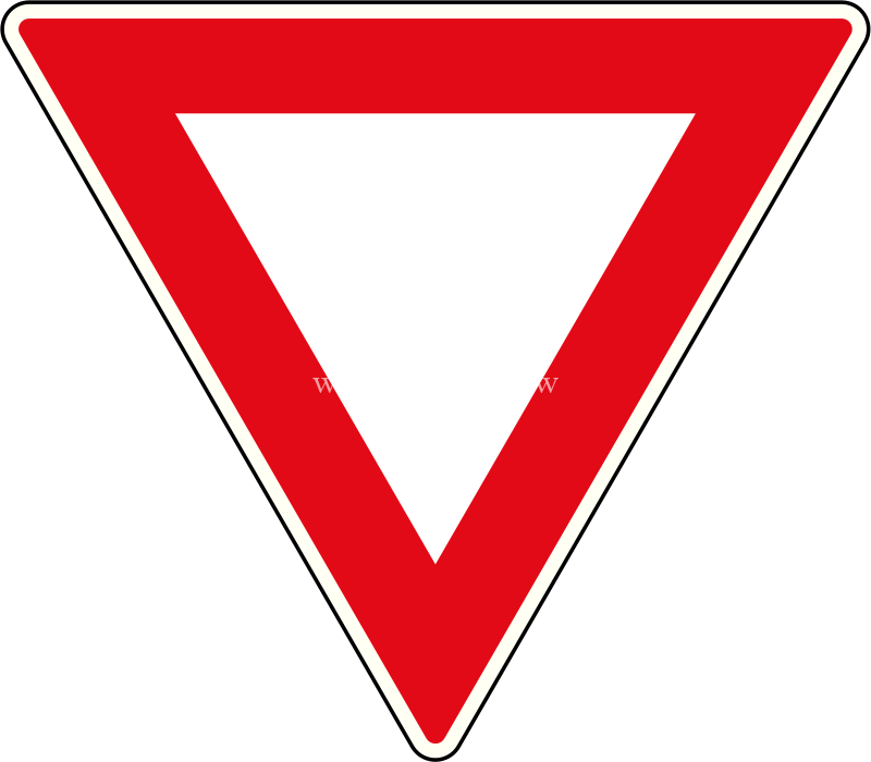Give Way / Yield sign