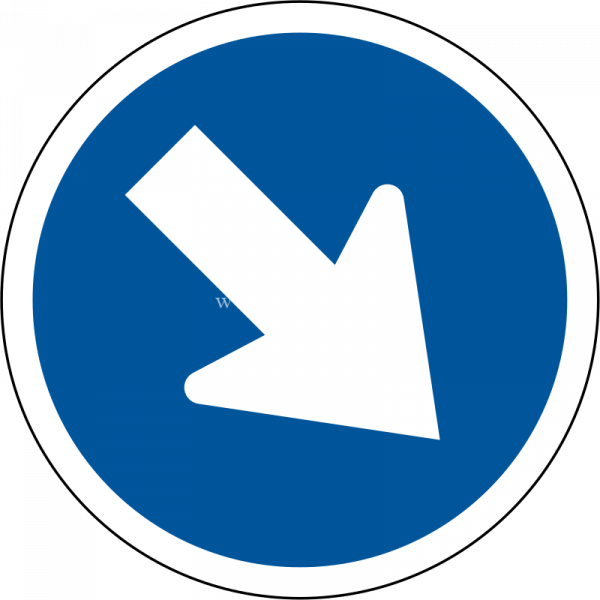 keep right command road sign for sale Zimbabwe