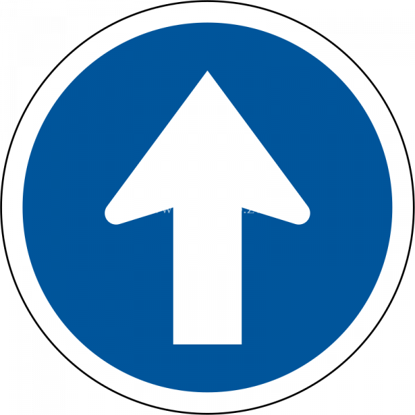 Proceed Straight command sign for sale Zimbabwe