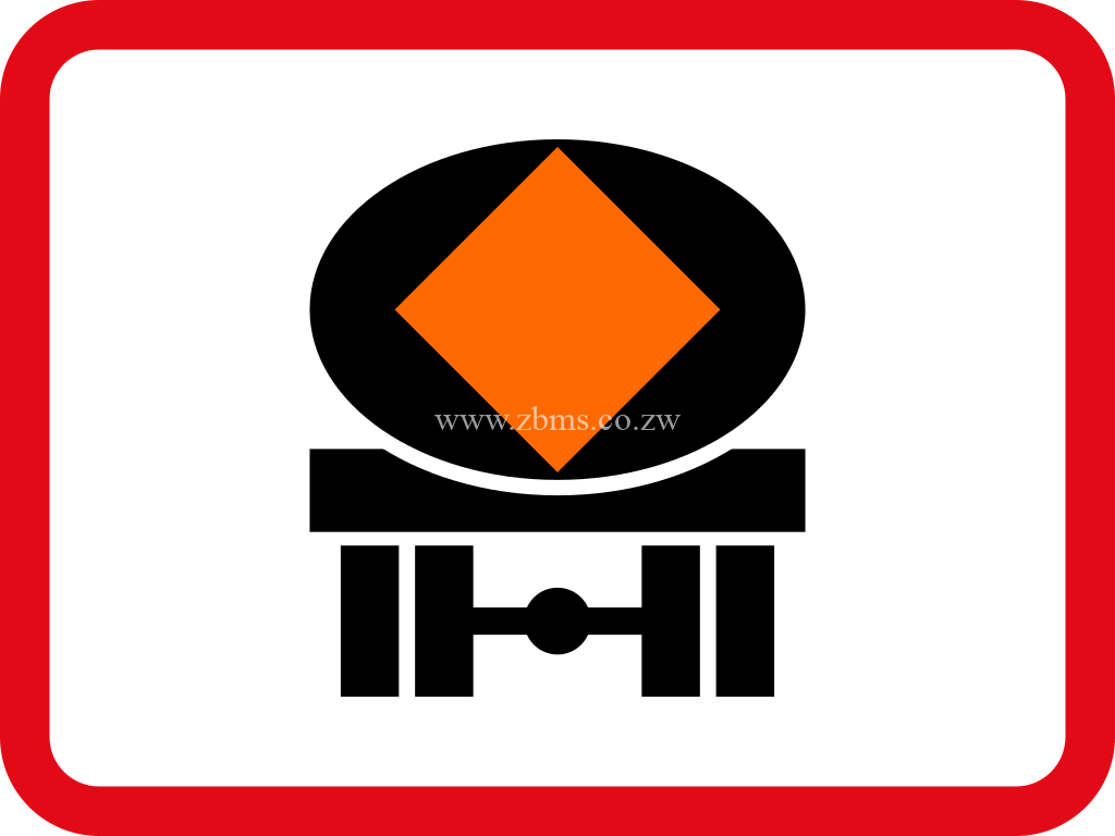 Applies to vehicles transporting dangerous substances road sign for sale Zimbabwe