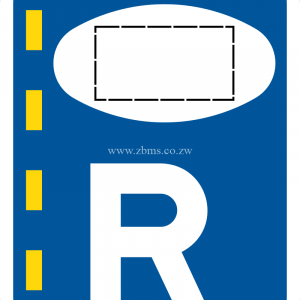 Authorised Vehicles Lane Only road sign for sale Zimbabwe