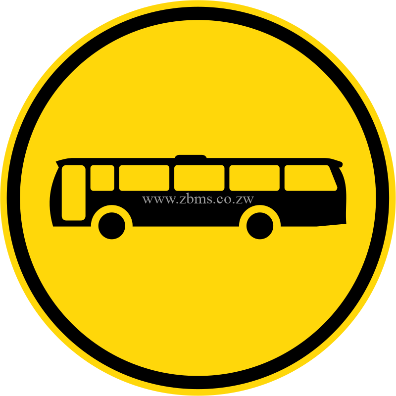 Buses only temporary road sign for sale Zimbabwe