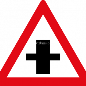 Crossroad Ahead with Priority road sign for sale Zimbabwe