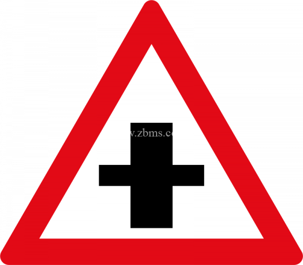 Crossroad Ahead with Priority road sign for sale Zimbabwe