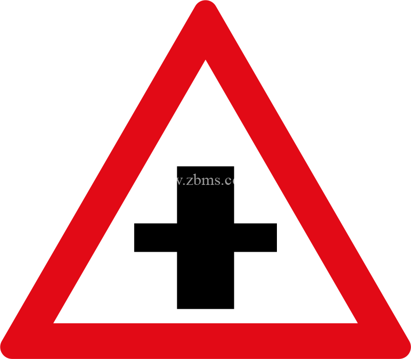 Crossroad Ahead with Priority road sign for sale Zimbabwe