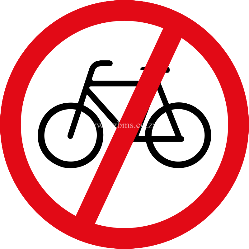 Cyclists prohibited road sign for sale Zimbabwe