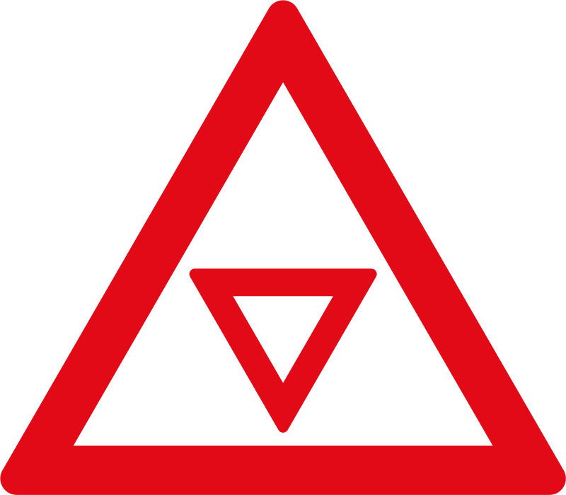 Give Way / Yield control ahead for sale Zimbabwe