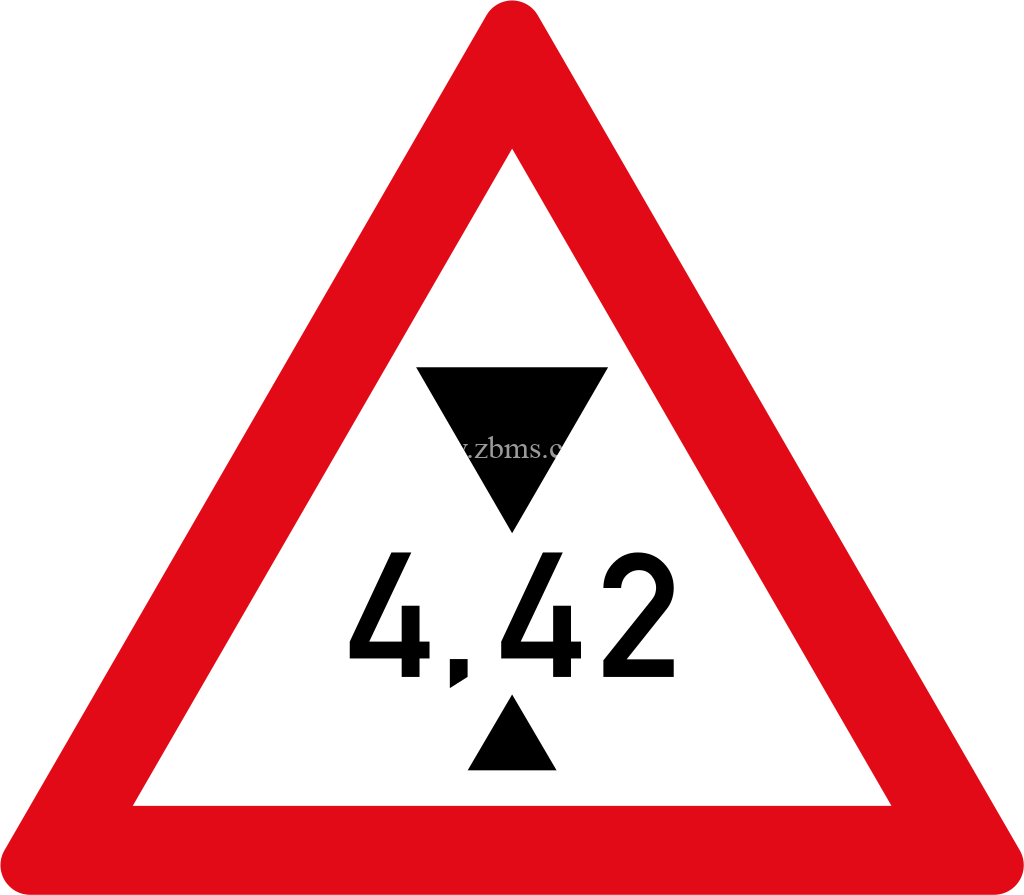 Height restriction ahead road sign for sale Zimbabwe