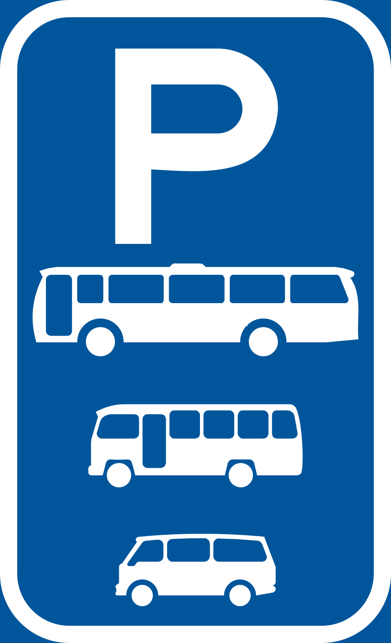 Parking for buses, midi-buses and mini-buses ROAD SIGN FOR SALE ZIMBABWE