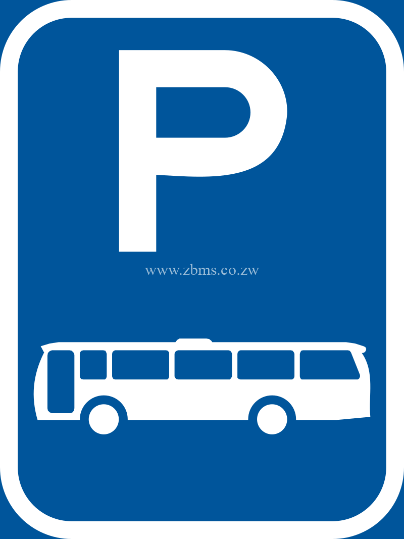 Parking for buses road sign for sale Zimbabwe