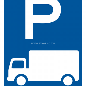 Parking for goods vehicles road sign price Zimbabwe