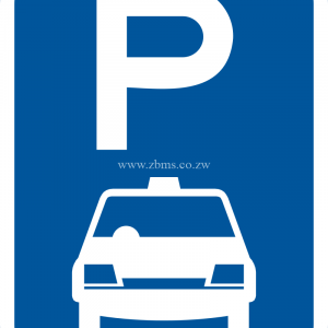 Parking for taxis ROAD SIGN FOR SALE ZIMBABWE