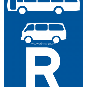 Reserved for buses and mini-buses road sign for sale Zimbabwe